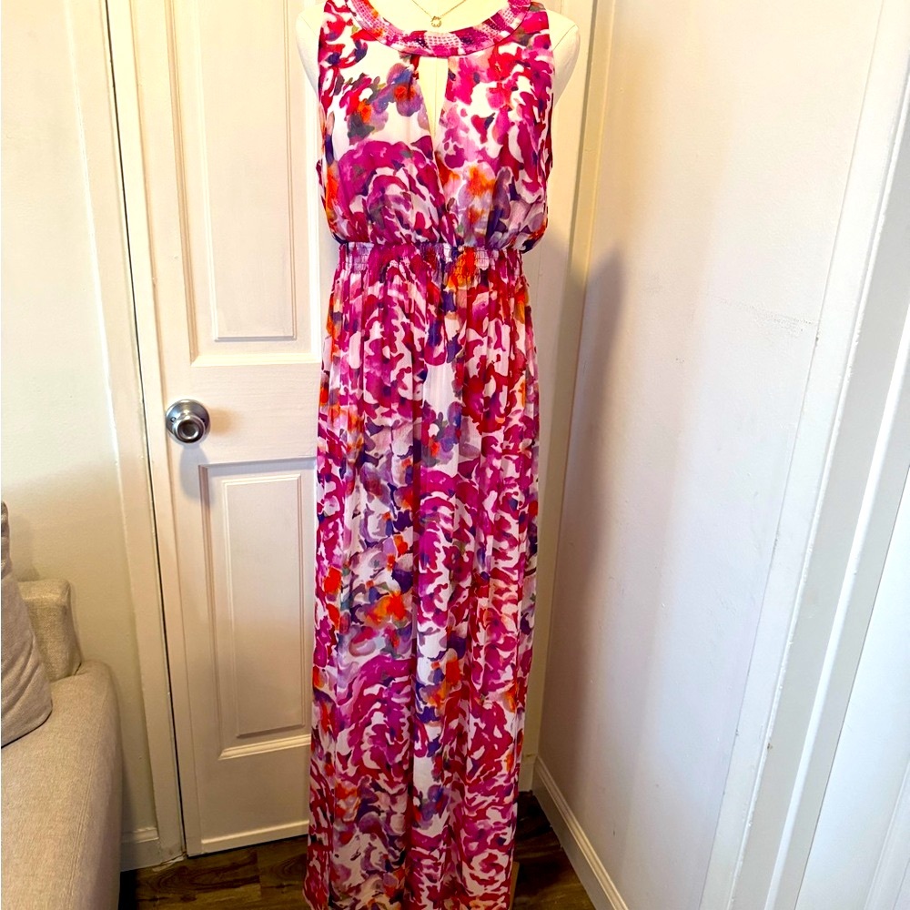 ECI New York Sleeveless Maxi Dress – Size 6